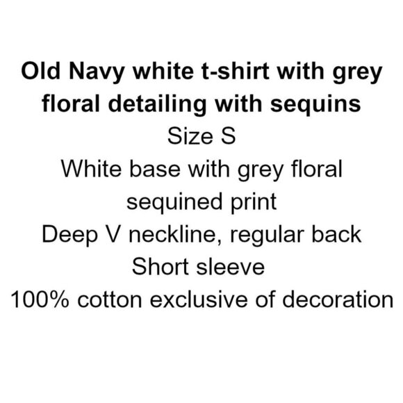 “Sparkle Lovers!” Bundle x2 - Old Navy & Joe Fresh short sleeve t-shirts - Picture 3 of 9